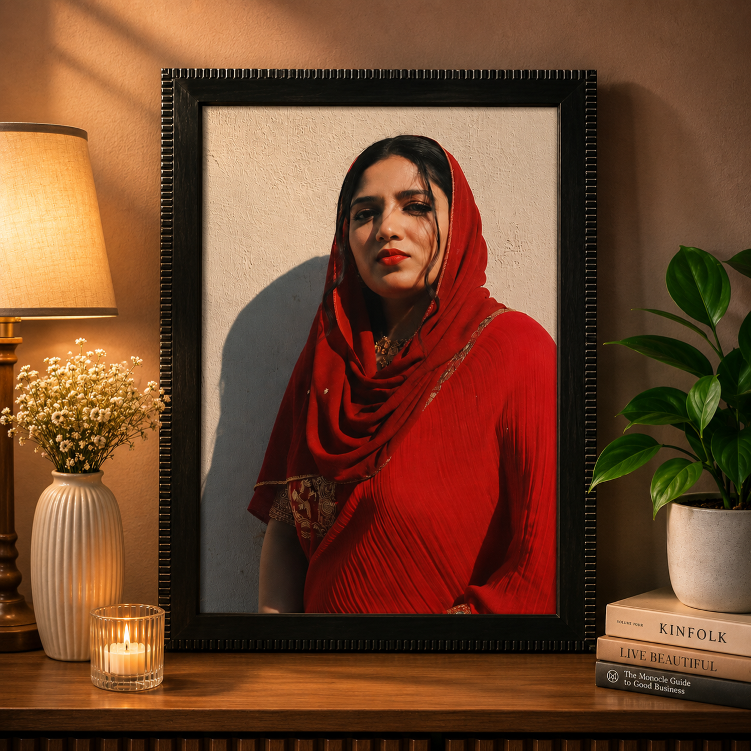 Personalized Photo Frame (12x18 Inch) – Custom Printed Memory Frame for Home & Office Décor | Premium Quality MDF Wall Frame | Perfect Gift for Birthdays, Anniversaries, Weddings & Special Occasions